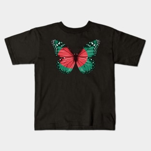 Bengali Flag  Butterfly - Gift for Bengali From Bangladesh Kids T-Shirt